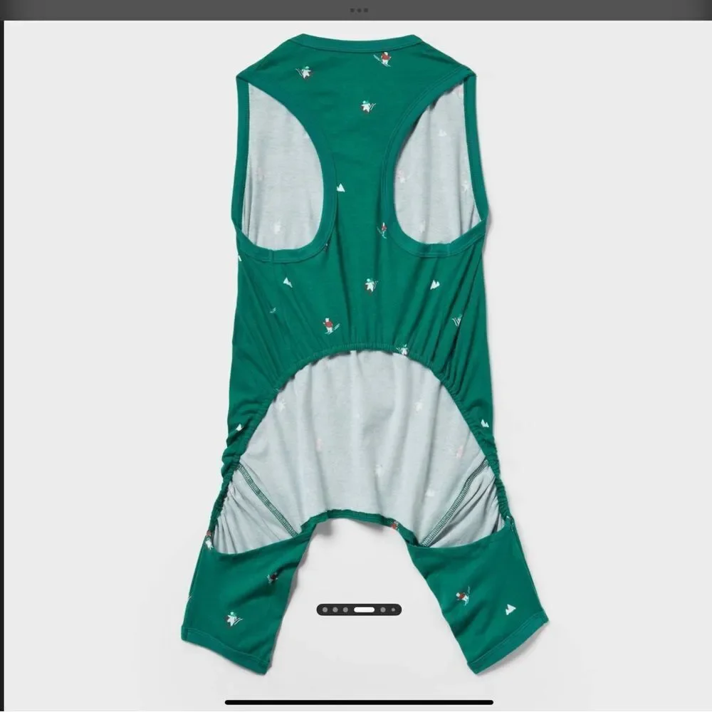 Polar Bear Print Jersey Holiday Family Dog Pajamas -‎ Wondershop™ Green M